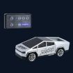 1:64 Mini Alloy Remote Control Car, Rechargeable Model, Gray AO-5501E - 1