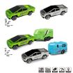 1:64 Mini Alloy Remote Control Car, Rechargeable Model, CO-5501E Green - 2