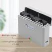 DJI Action 3/4 Camera YX 2-Way Charger Battery Manager Gray - 3