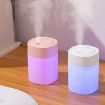Pink 200ml Mini USB Humidifier for Desktop, Car, Home Air Humidification - 2
