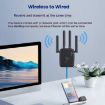 Urant U11 300Mbps 2.4G WiFi Repeater Signal Amplifier WPS EU Plug Black - 8