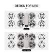DJI Neo CQT Drone Landing Scratch Cover, Upper Orange Accessory - 7