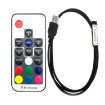RF Wireless Dimmable LED Strip Light Controller - 17 Keys USB - 1