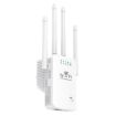 Urant U9 300Mbps 2.4G WiFi Repeater Signal Amplifier WPS AU Plug White - 1