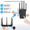 Urant U10 1200Mbps WiFi Repeater 2.4G/5.8G Signal Amplifier 4 Antenna EU Plug - 3