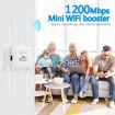 U18 1200Mbps WiFi Repeater 2.4G & 5G Signal Amplifier 8 Antenna EU Plug - 6