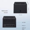 Urant USM16 1200Mbps Dual-band Mesh WiFi Router with 3 Ethernet Ports - 7
