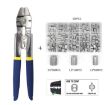 High-Precision Outdoor Sea Fishing Pliers SJ-255 + 300pcs Crimping Tool - 1