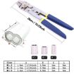 High-Precision Outdoor Sea Fishing Pliers SJ-255 + 300pcs Crimping Tool - 3