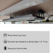 Under Desk Laptop Tablet Mini PC Storage Stand, Metal Tray Rack 6.8cm - 2