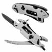 Portable Multifunctional Pliers Wrench Screwdriver Tool - Silver - 2