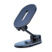 Foldable Magnetic Car Phone Holder - Multi-angle Adjustable Bracket (Black) - 1