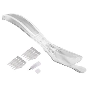 Car Film Tool Cutter with 10 Blades - White | Film Cutting Tool - 1