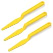 Car Film Scraper Seam Tape Tools 3pcs (Yellow) - Handling Kit - 1
