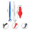 4pcs Car Film Edge Trimmer Tool Set - Seam Tucking Scraper Kit - 2