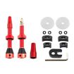 Mountain Road Bike Tubeless Valve 44mm Red French Vacuum Valve - 1