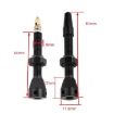 60mm Black B Mountain Road Bike Tubeless French Vacuum Valve - 3