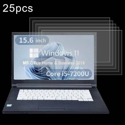 Fujitsu LIFEBOOK A577 15.6" 25pcs 9H Tempered Glass Screen Protector - 1