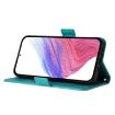 Vivo S30 Light Blue Embossed Rose RFID Anti-theft Leather Phone Case - 3
