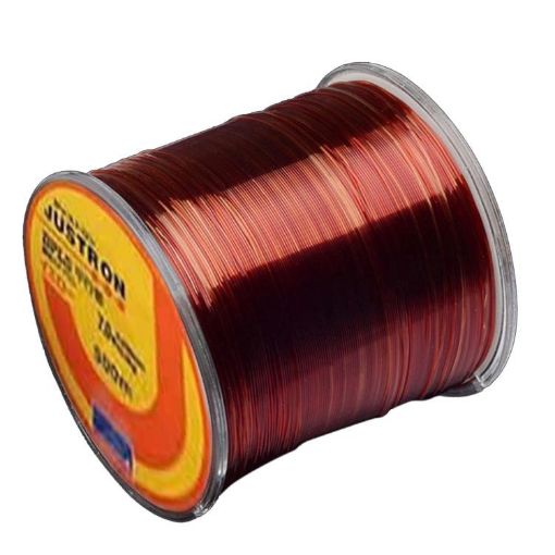 Extra Strong 500m Wine Red Nylon Fishing Line 3.5# 0.30mm 5.53kg Tension - 1