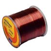 Extra Strong 0.40mm Nylon Fishing Line 500m 7.10kg Wine Red Silk - 1