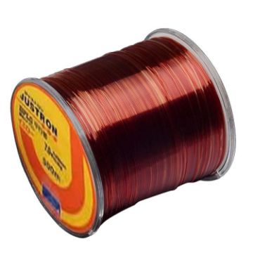 Extra Strong 8.0# 0.47mm Nylon Fishing Line 500m Wine Red 10.1kg Tension - 1