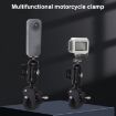 Universal Action Camera Handlebar Clamp, Medium 20cm, Black - 4