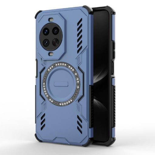 Huawei nova 14 Pro 5G Blue Butterfly Armor MagSafe Shockproof Case - 1