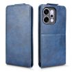 OPPO Reno14 Global Magnetic Flip Leather Phone Case with Buckle - Blue - 2