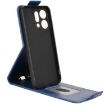 OPPO Reno14 Global Magnetic Flip Leather Phone Case with Buckle - Blue - 3