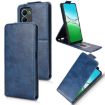 OPPO A5 5G/4G Magnetic Flip Leather Phone Case with Buckle - Blue - 1