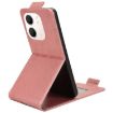 OPPO A5x 5G/4G Magnetic Flip Leather Case with Buckle - Rose Gold - 4