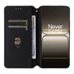 OnePlus Ace 5 Racing Flip Leather Phone Case - Black Cubic Grid Texture - 4