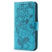 Xiaomi Poco F7 Ultra/Redmi K80 Pro Blue Rose Butterfly Leather Case - 2
