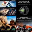 AK61 BT Call Smart Watch - Blood Pressure/Heart Rate/Sports Tracker - 9