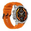AK77 BT Call Smart Watch - Blood Oxygen/Pressure/Heart Rate Monitor, Orange - 2