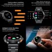 AK77 BT Call Smart Watch - Blood Oxygen/Pressure/Heart Rate Monitor, Orange - 8