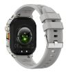 AK80 BT Call Smart Watch - Blood Oxygen/Pressure/Heart Rate Tracker (Grey) - 4