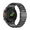 AK81 BT Call Smart Watch, Blood Pressure/Heart Rate Monitor, Black Steel - 4