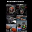 AK81 BT Call Smart Watch - Blood Pressure/Heart Rate Monitor, Fitness Tracker - 6