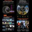 AK81 BT Call Smart Watch - Blood Pressure/Heart Rate Monitor, Fitness Tracker - 9