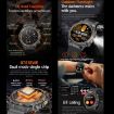 AK81 Silver Steel Smart Watch, BT Call, Blood Pressure/Heart Rate Monitor - 7
