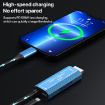 YCE-V286A Type-C to HDMI2.1 8K Adapter Cable - Blue - 7