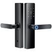 Z17 Tuya Smart WiFi Fingerprint Password Door Lock, 16cm Black - 1
