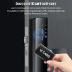 Z17 Tuya Smart WiFi Fingerprint Password Door Lock, 18cm, Black - 5