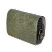 Canon PowerShot SX740 HS Green Leather Camera Case Bag with Strap - 4