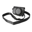 Canon G7 X Mark III Retro Leather Camera Case Bag with Strap (Black) - 1
