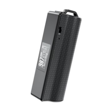 JNN Q70P 16GB OLED Voice Recording Pen with APP Control - Black - 1