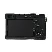 Sony Alpha 7C II Litchi Texture PU Leather Camera Half Case - Black - 4
