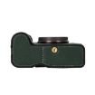 Sony Alpha 7C II Green Litchi Texture PU Leather Camera Half Case - 5